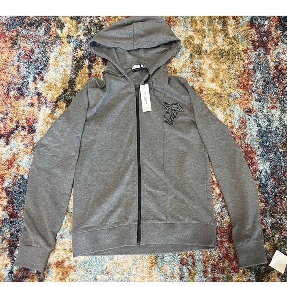 Versace Collection Other - Versace gray zip up sweatshirt